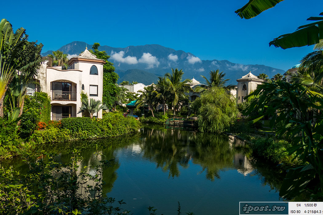 花蓮理想大地人工運河一景